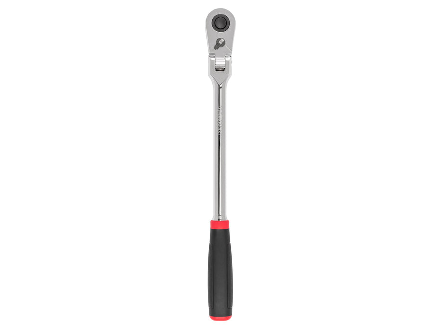 1/2 Inch Drive x 14 Inch Flex Head Quick-Release Comfort Grip Long Ratchet