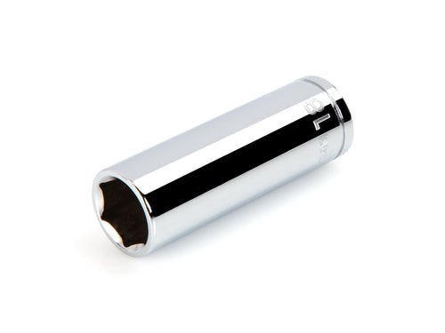 1/2 Inch Drive x 18 mm Deep 6-Point Socket