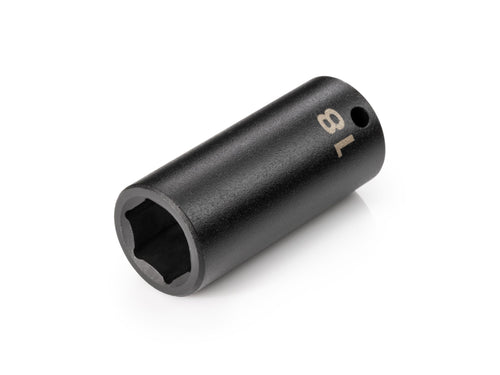 3/8 Inch Drive x 18 mm Deep 6-Point Impact Socket