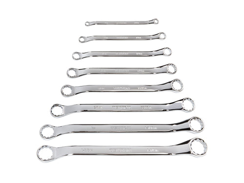 45-Degree Offset Box End Wrench Set, 8-Piece (1/4 - 1-1/4 in.)