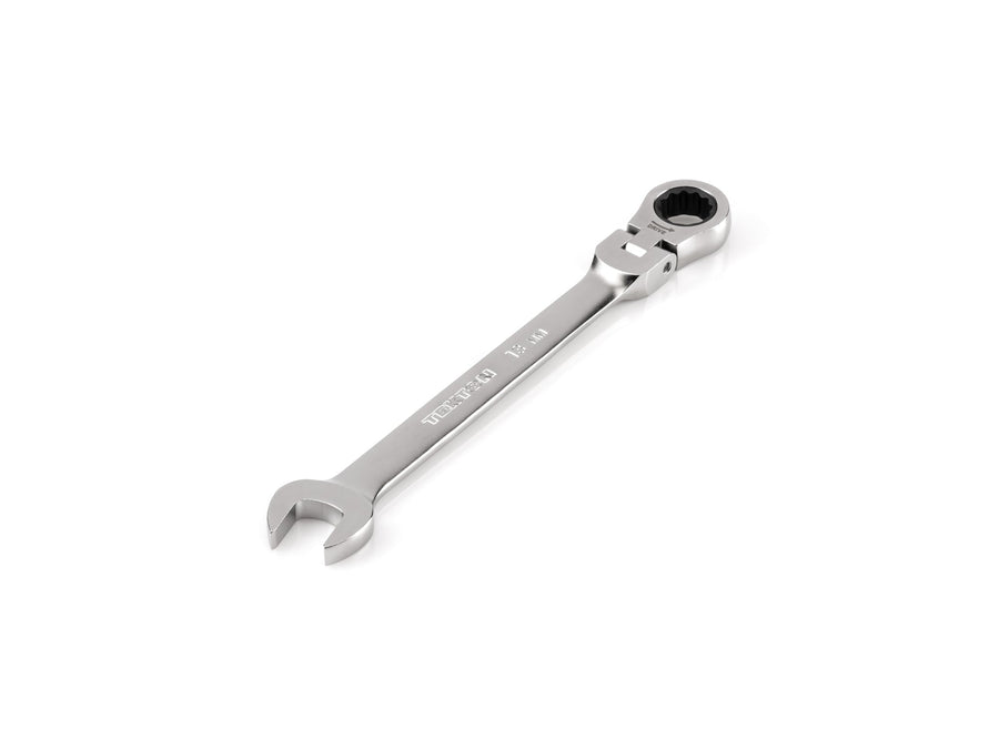 13 mm Flex Head 12-Point Ratcheting Combination Wrench