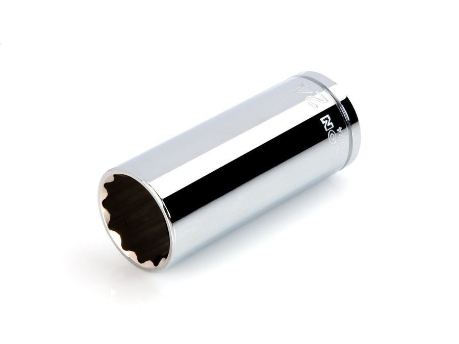 1/2 Inch Drive x 24 mm Deep 12-Point Socket