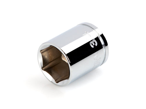 3/8 Inch Drive x 3/4 Inch Shallow 6-Point Socket
