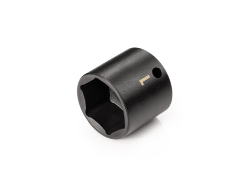 3/8 Inch Drive x 1 Inch Shallow 6-Point Impact Socket