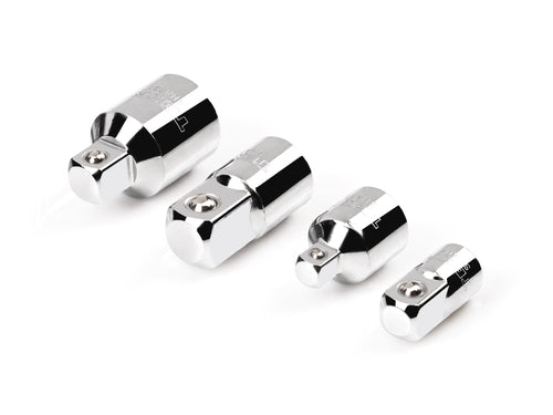 1/4, 3/8, 1/2 Inch Drive Adapter/Reducer Set (4-Piece)