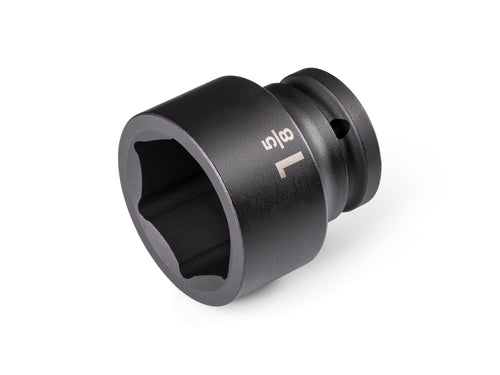 3/4 Inch Drive x 1-5/8 Inch Shallow 6-Point Impact Socket