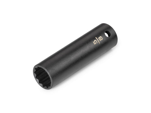 1/2 Inch Drive x 5/8 Inch Deep 12-Point Impact Socket