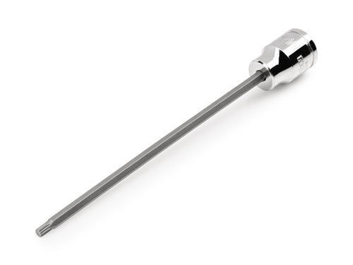 3/8 Inch Drive x M4 Long Triple Square Bit Socket